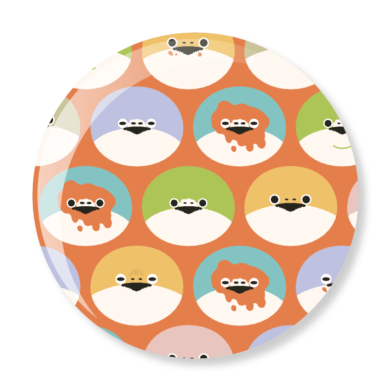 ドットバスピ（オレンジ）