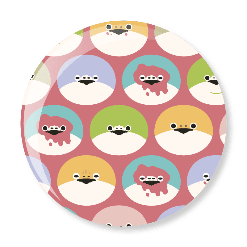 ドットバスピ（ピンク）